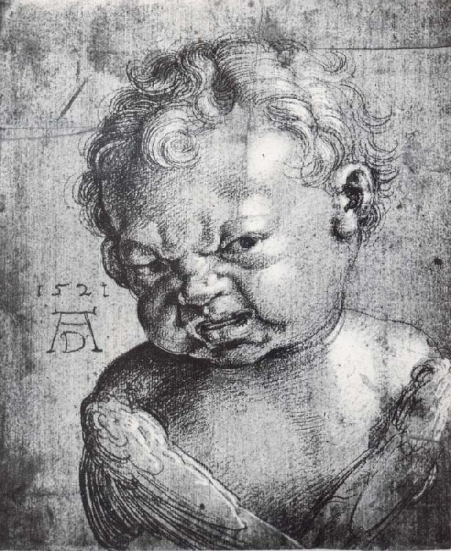 Albrecht Durer Head of a Weeping cherub China oil painting art